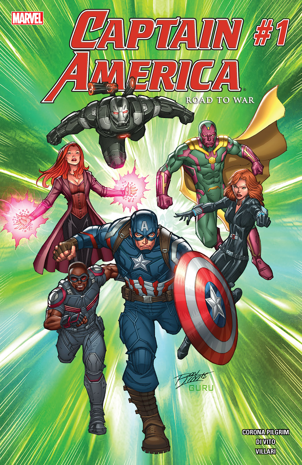 Captain America: Road to War (2016) #1