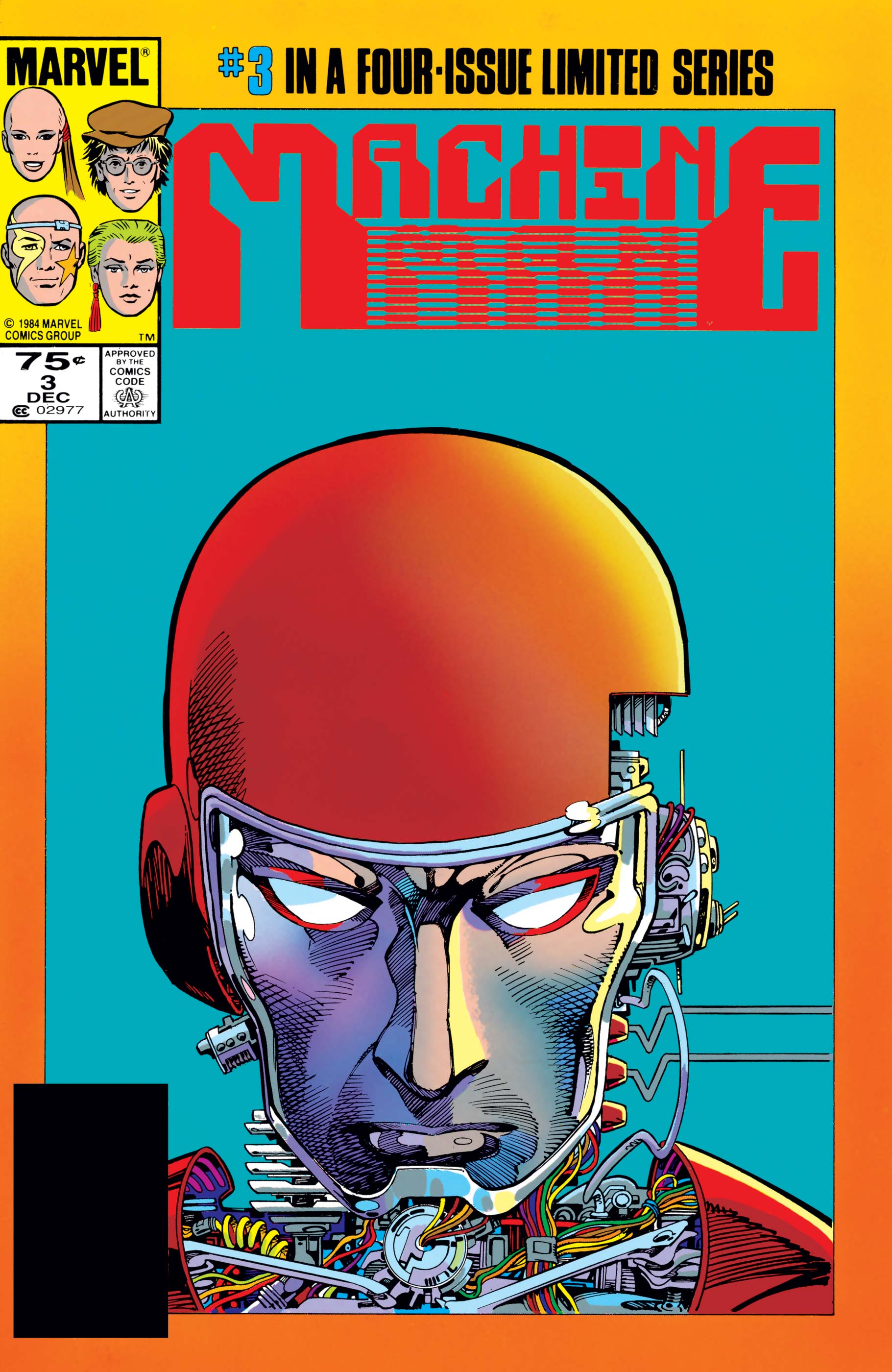 Machine Man (1984) #3 | Comic Issues | Marvel