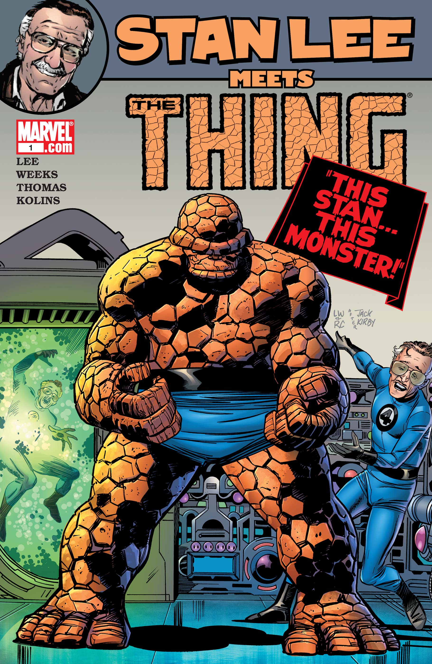 Stan Lee Meets the Thing (2006) #1