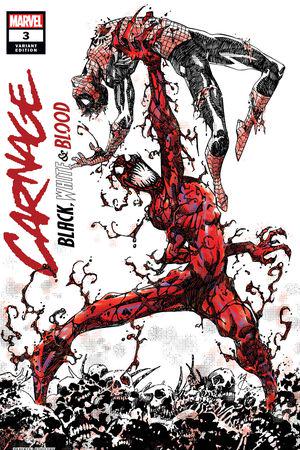 Carnage: Black, White & Blood #3  (Variant)
