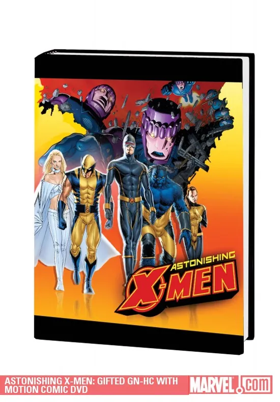 Astonishing X-Men: Gifted with Motion Comic DVD (Hardcover