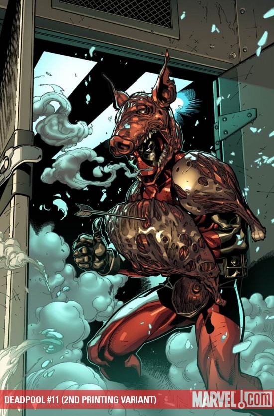 Deadpool (2008) #11 (2ND PRINTING VARIANT)