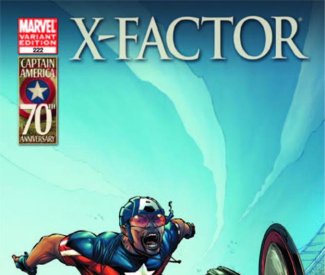 X-Factor (1986) #222, I Am Captain America Variant