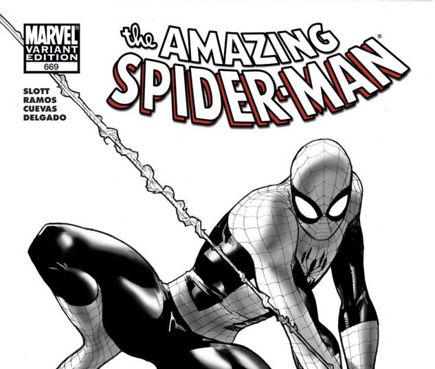 Amazing Spider-Man (1999) #669, Architect Sketch Variant