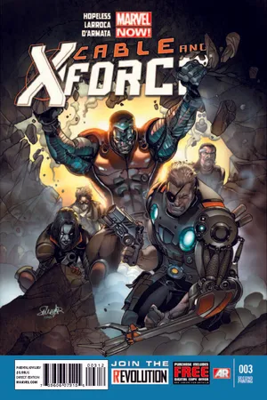 Cable and X-Force (2012) #3 (2nd Printing Variant)