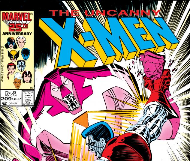 Uncanny X-Men (1963) #209 Cover