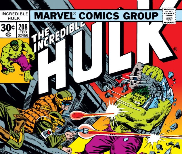 Incredible Hulk (1962) #208 Cover