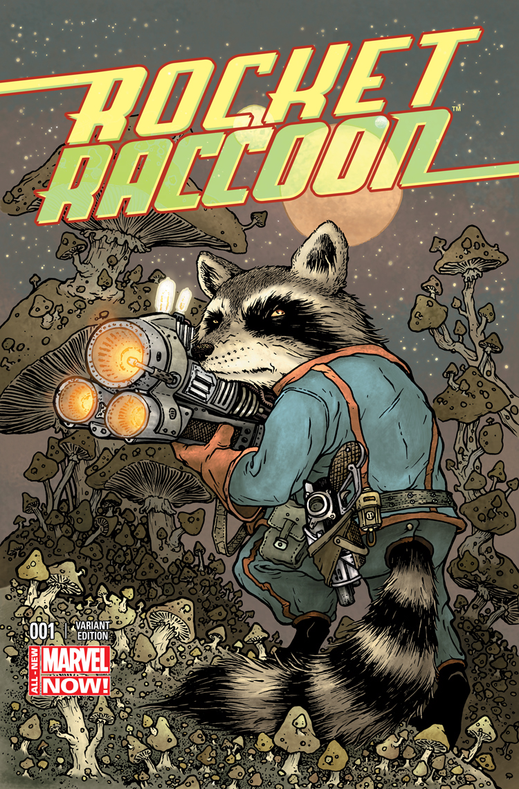 Rocket Raccoon (2014) #1 (Petersen Raccoon Variant)