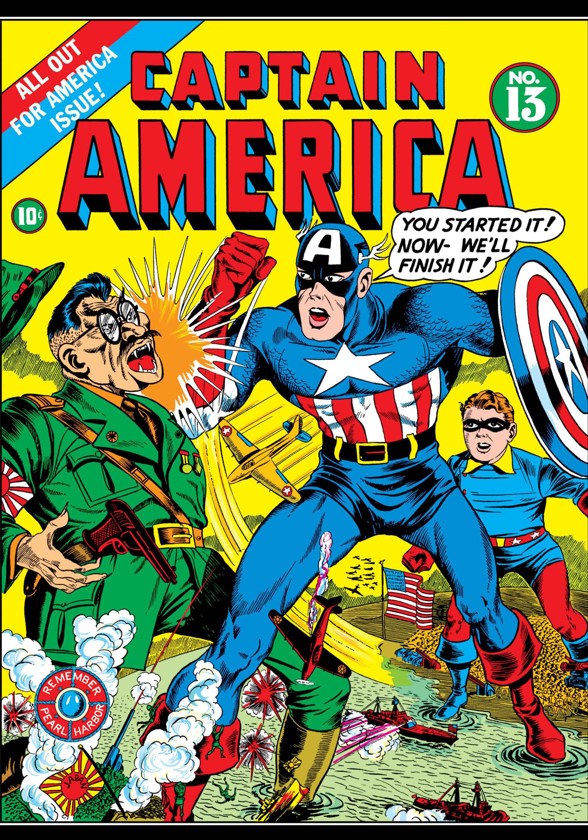 Captain america comics #13