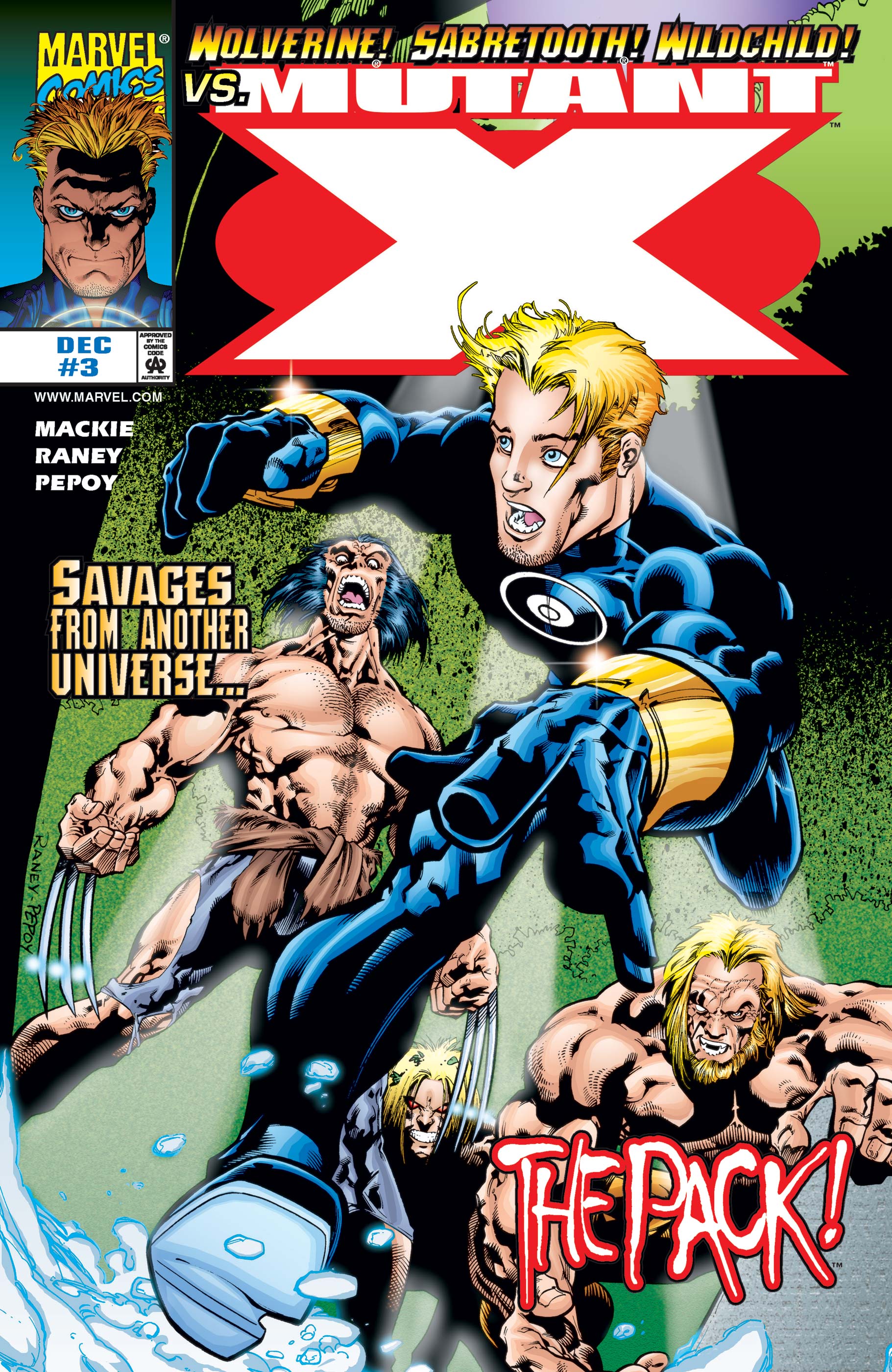 Mutant X (1998) #3