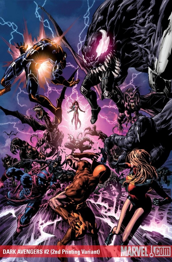 Dark Avengers (2009) #2 (2nd Printing Variant)