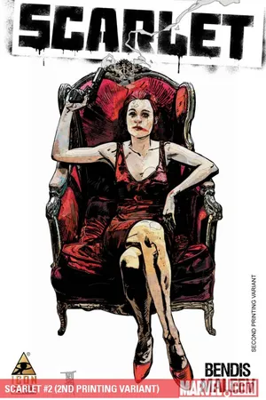 Scarlet (2010) #2 (2ND PRINTING VARIANT)