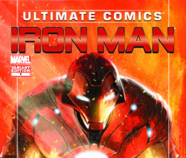 ULTIMATE COMICS IRON MAN 1 DELL'OTTO VARIANT (WITH DIGITAL CODE)
