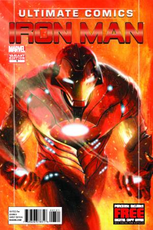 Ultimate Comics Iron Man (2012) #1 (Dell'otto Variant)