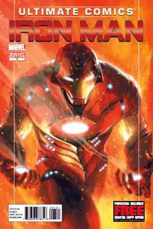 Ultimate Comics Iron Man (2012) #1 (Dell'otto Variant)