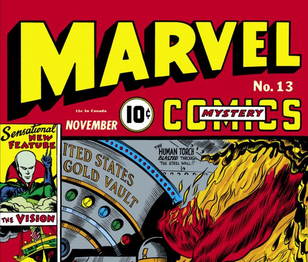 Marvel Mystery Comics (1939) #13 Cover