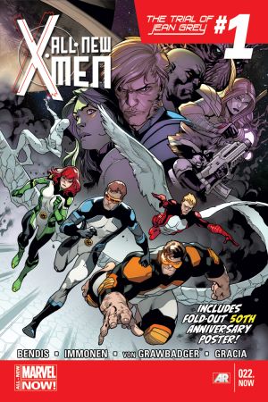 All-New X-Men #22  (Immonen X-&#8203;Men 50th Anniversary Poster Variant)