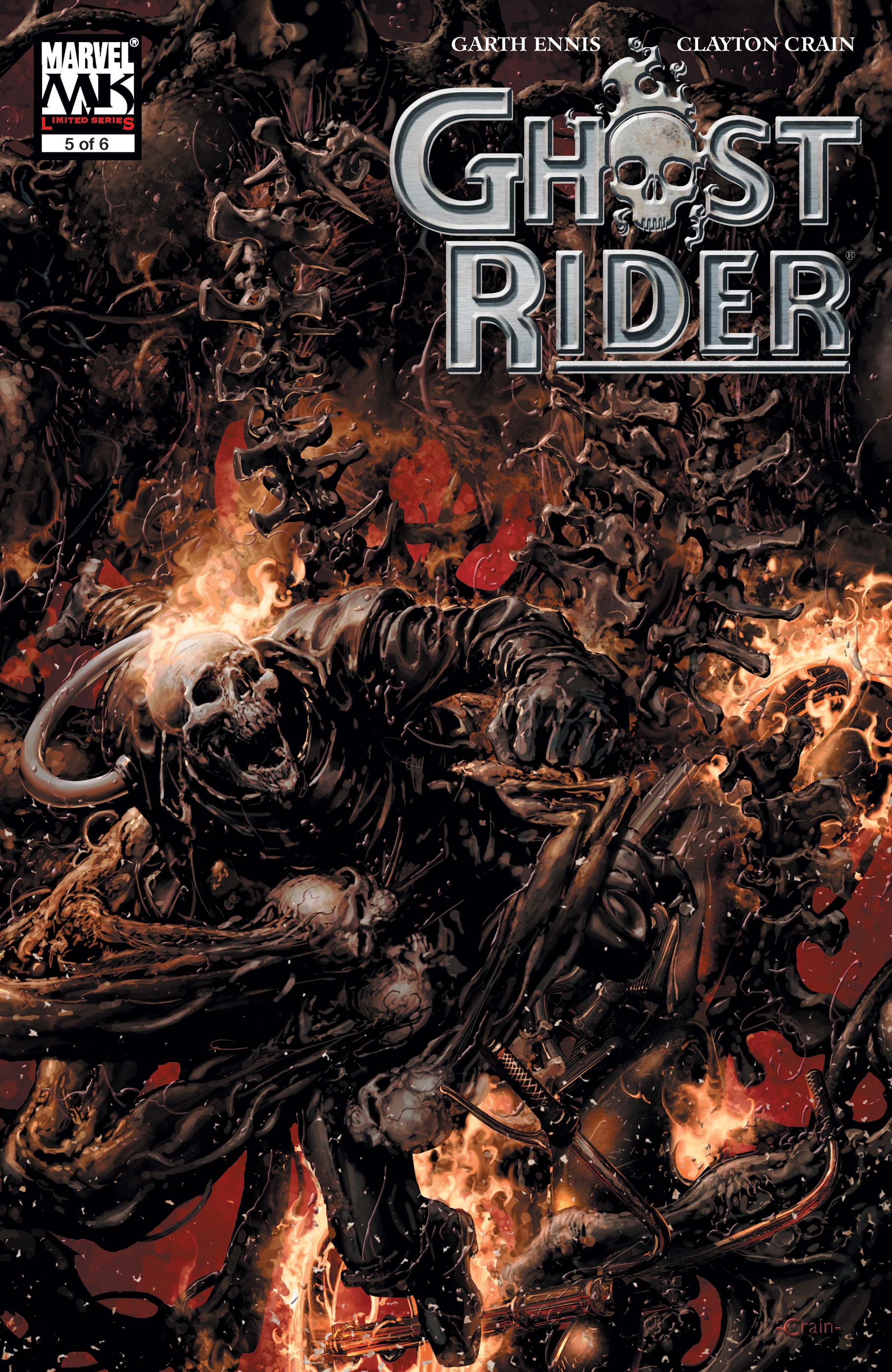 Ghost Rider 2005 5 Comic Issues Marvel