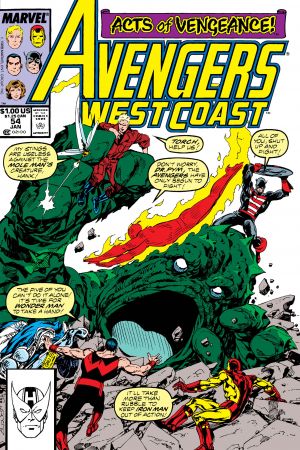 West Coast Avengers #54 