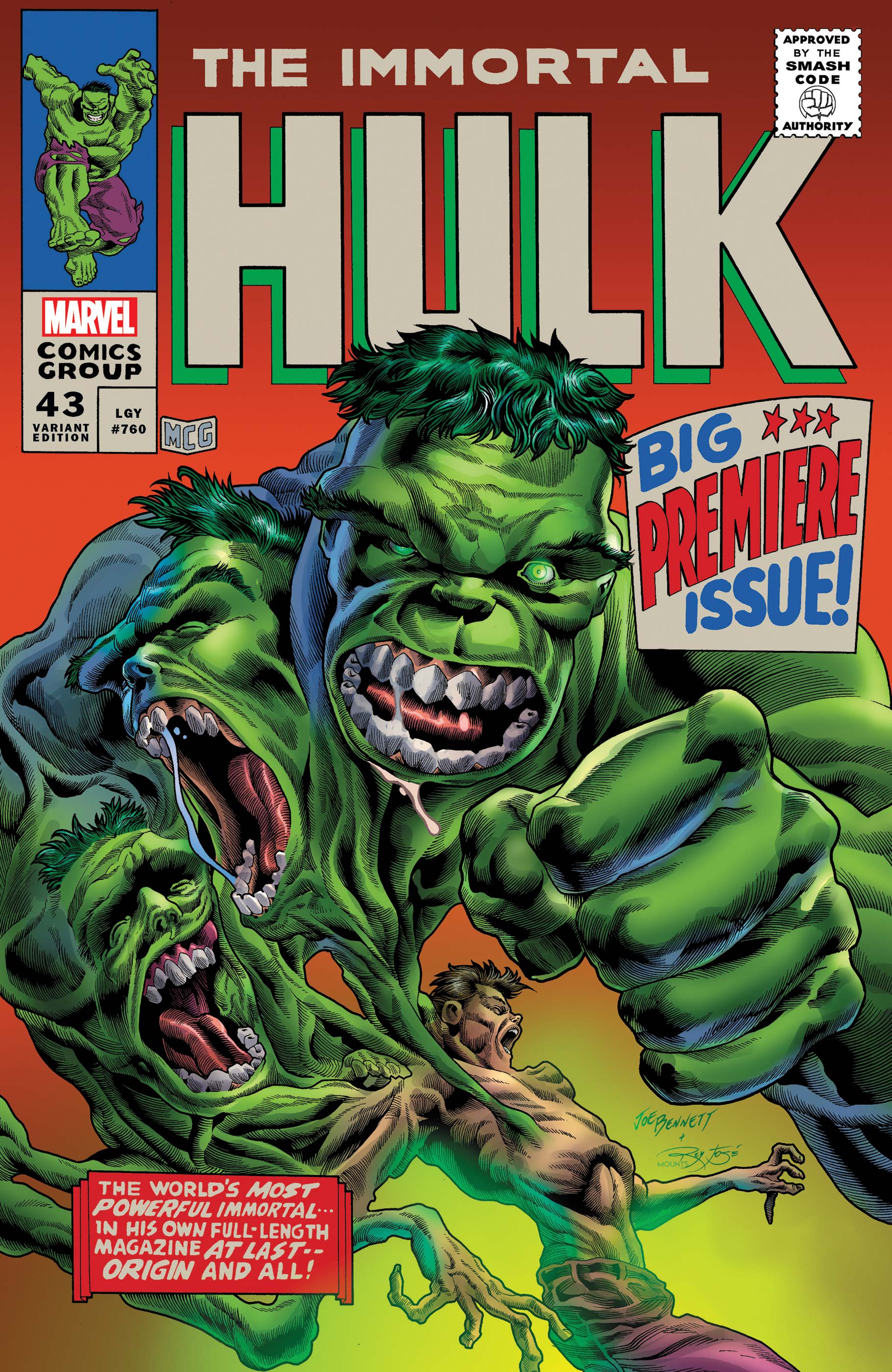 Immortal Hulk (2018) #43 (Variant)