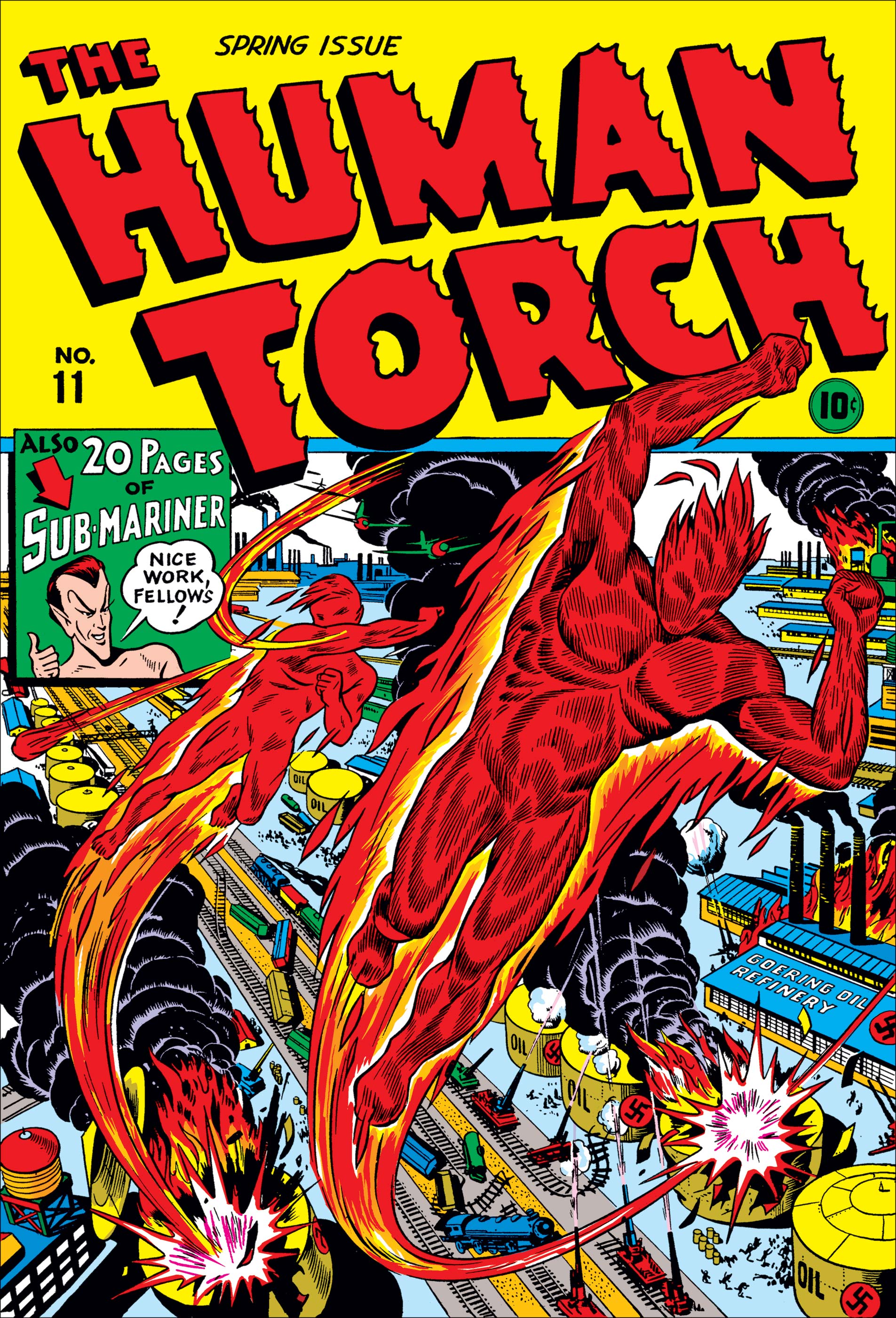 Human Torch Comics (1940) #11