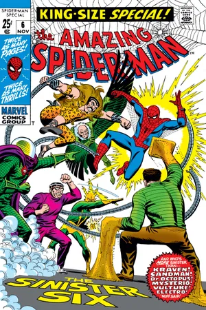 アメコミ Amazing spider man #6 annual マーベル Amazing Spider-Man Annual (1964) #6 | Comic Issues | Marvel