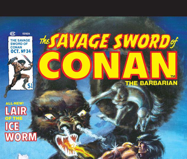 The Savage Sword of Conan #34