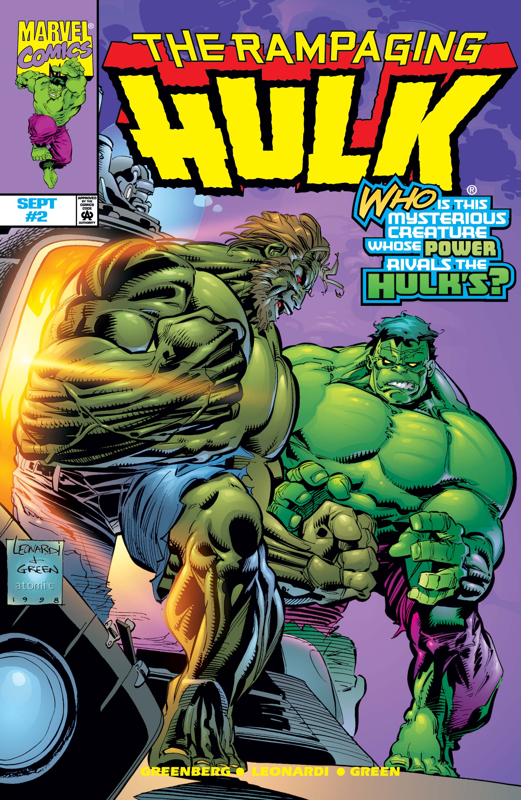 Rampaging Hulk (1998) #2