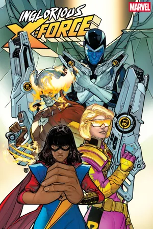 Arte oficial relacionada à série Inglorious X-Force