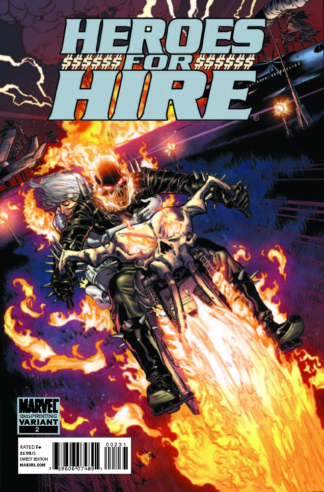 Heroes for Hire (2010) #2 (2nd Printing Variant)