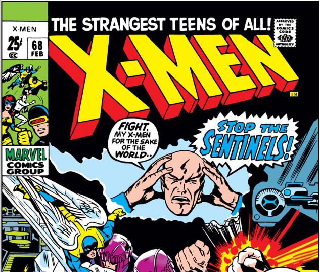 Uncanny X-Men #68 Cover