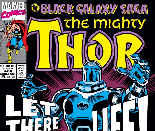 Thor (1966) #424 Cover