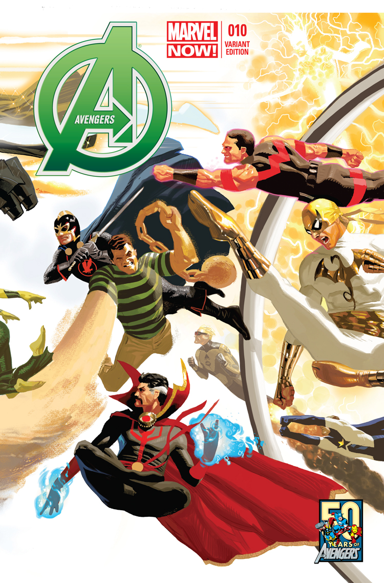 Avengers (2012) #10 (Avengers 50th Anniversary Variant)