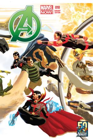 Avengers (2012) #10 (Avengers 50th Anniversary Variant)