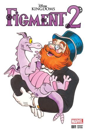 Figment 2 #1  (Atencio Classic Disney Image Variant)