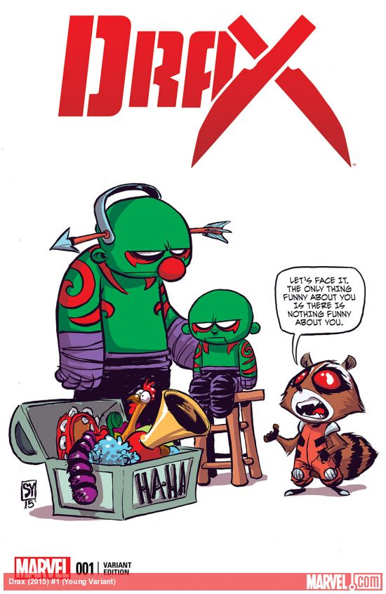 Drax (2015) #1 (Young Variant)