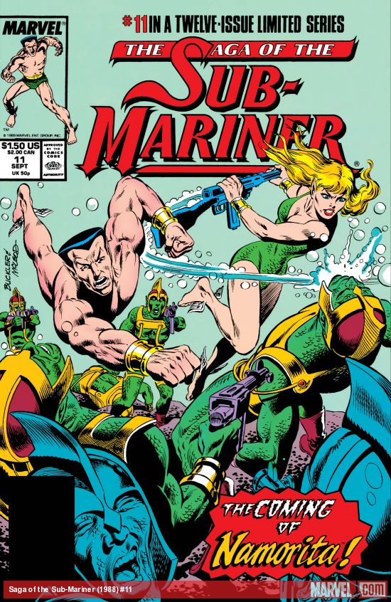 Saga of the Sub-Mariner (1988) #11