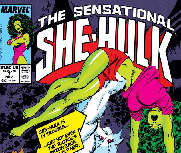 Cover for SENSATIONAL SHE-HULK 7
