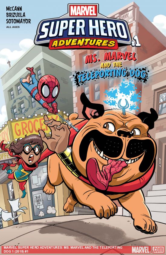 Marvel Super Hero Adventures: Ms. Marvel and the Teleporting Dog (2018) #1