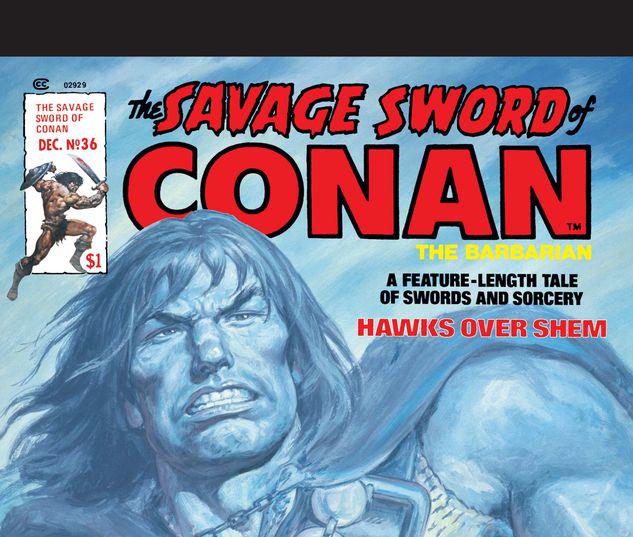 The Savage Sword of Conan #36