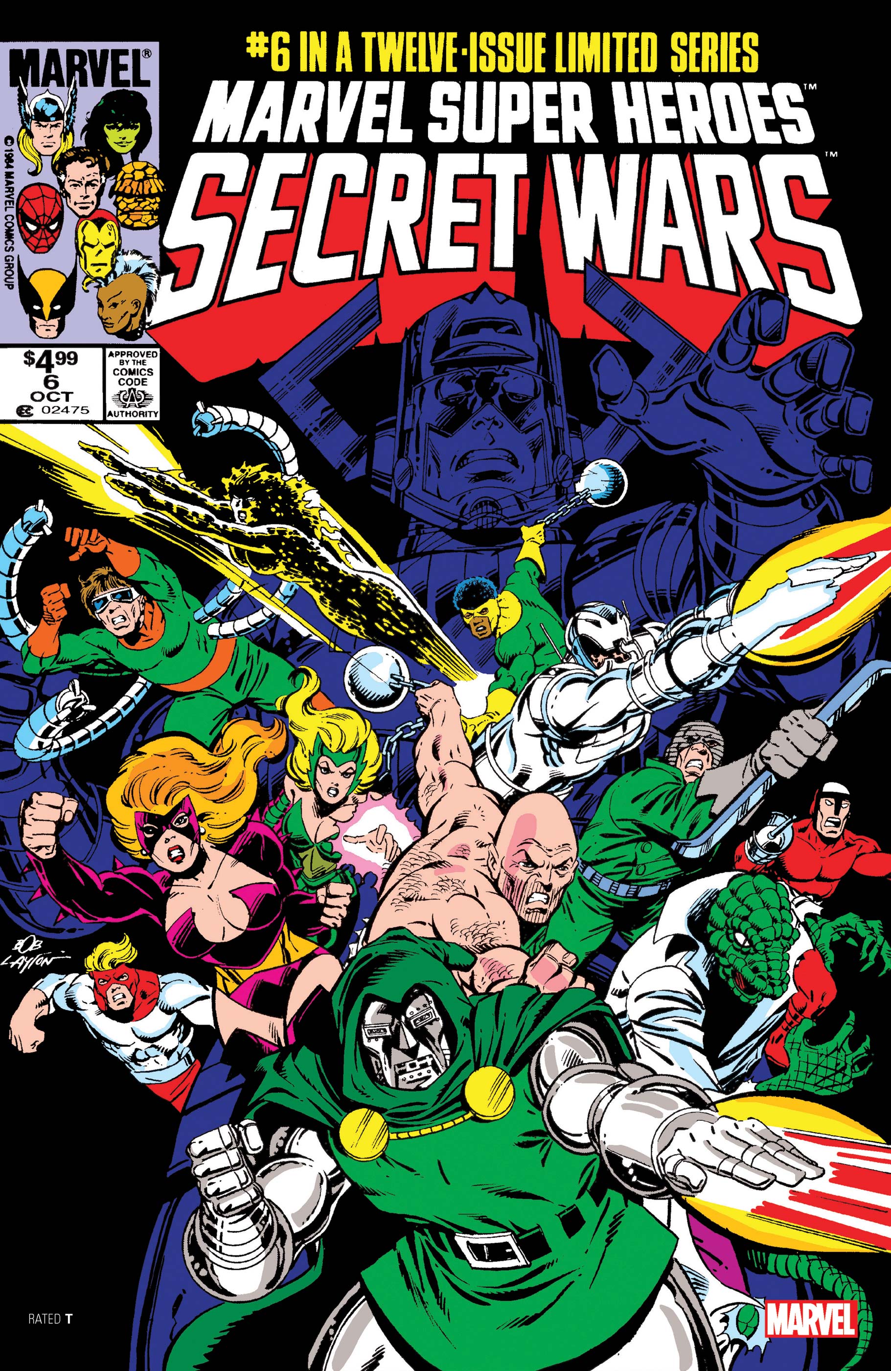 MARVEL SUPER HEROES SECRET WARS #6 FACSIMILE EDITION (2024) #6