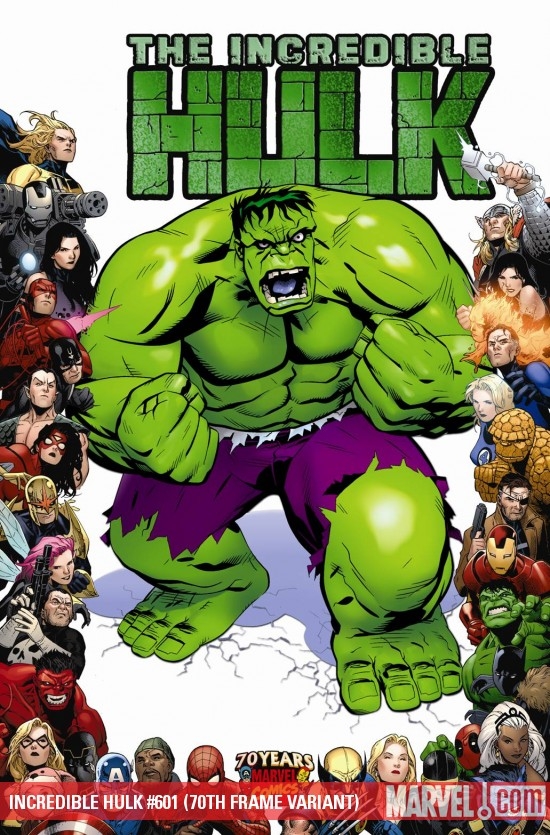Incredible Hulks (2010) #601 (70TH FRAME VARIANT)