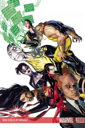 New Exiles (2008) #1 (Variant)