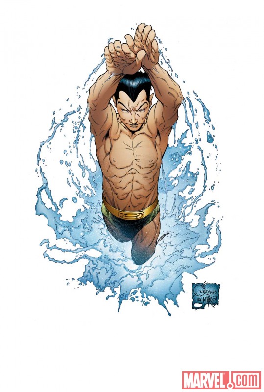 Namor: The First Mutant (2010) #1 (QUESADA VARIANT)
