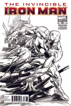 Invincible Iron Man (2008) #508 (Sketch Variant)