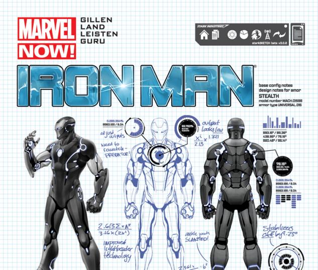 cover from Iron Man (2012) #3 (PAGULAYAN DESIGN VARIANT)