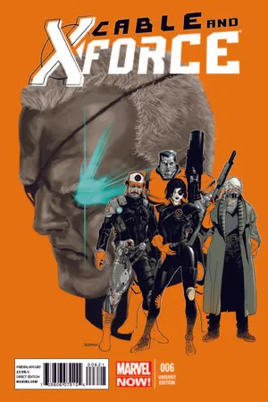 Cable and X-Force (2012) #6 (Andrasofsky Variant)