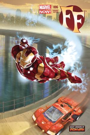 FF (2012) #6 (Iron Man Many Armors Variant)