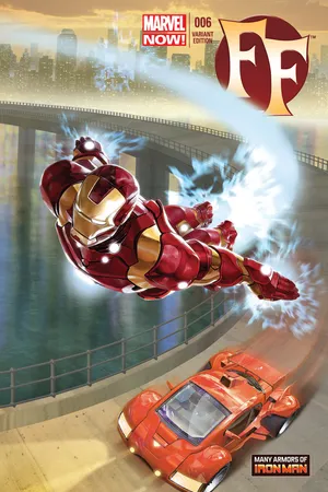 FF (2012) #6 (Iron Man Many Armors Variant)