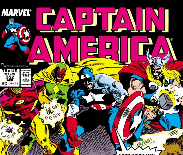 Captain America (1968) #352 Cover